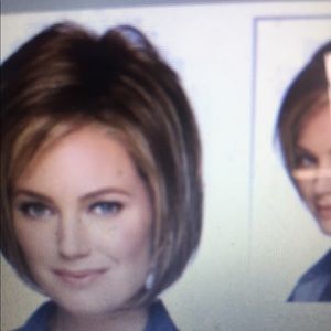 Deena front lace line wig